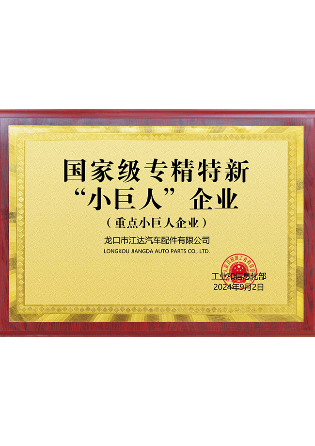 專精特新“小巨人”企業(yè)